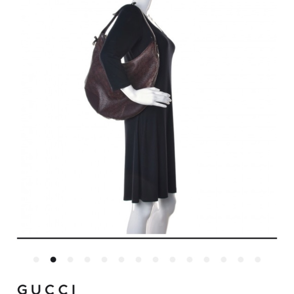 Authentic Gucci brand new microguccissima bree hobo bag in brown - Picture 4 of 16